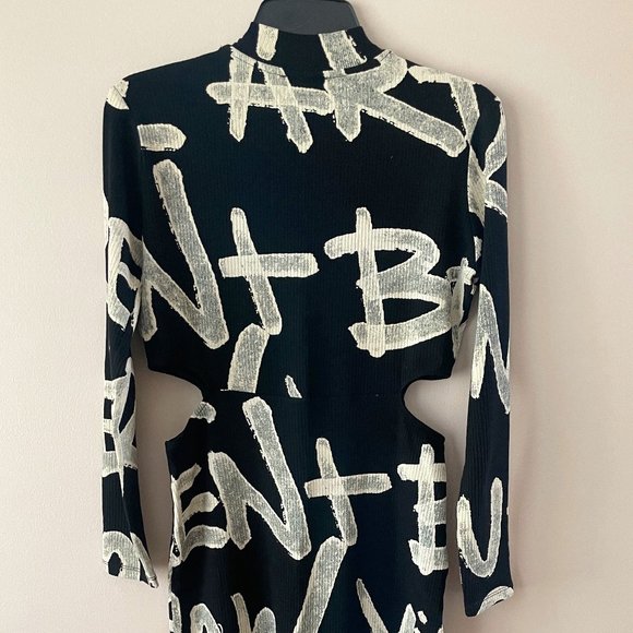 Desigual Manifesto Midi Dress size XL - RUNS SMALL - Picture 8 of 10